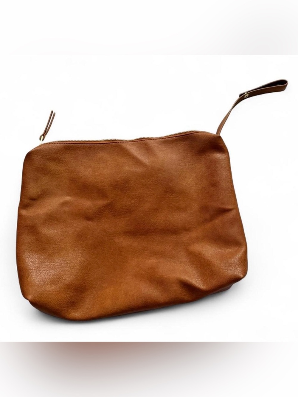 Large clutch with diamond design on interior